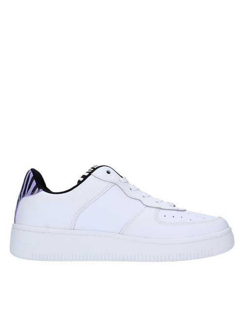 Leather and faux leather sneakers TOMMY JEANS | EN0EN01657BIANCO