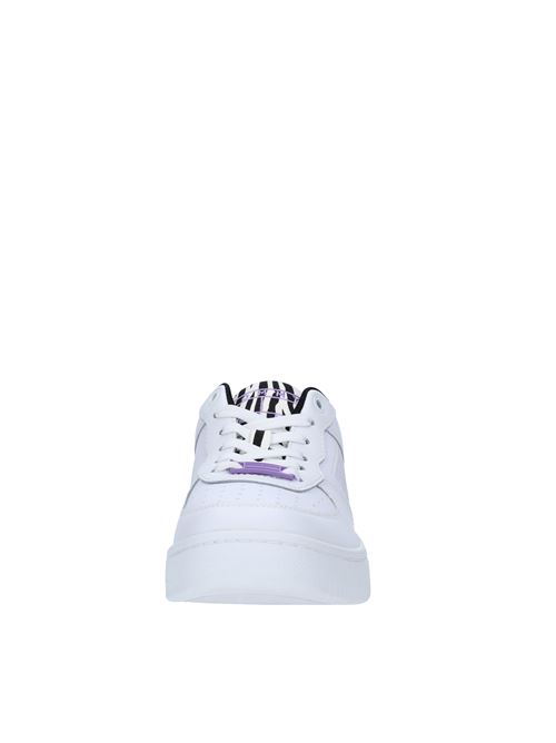 Leather and faux leather sneakers TOMMY JEANS | EN0EN01657BIANCO