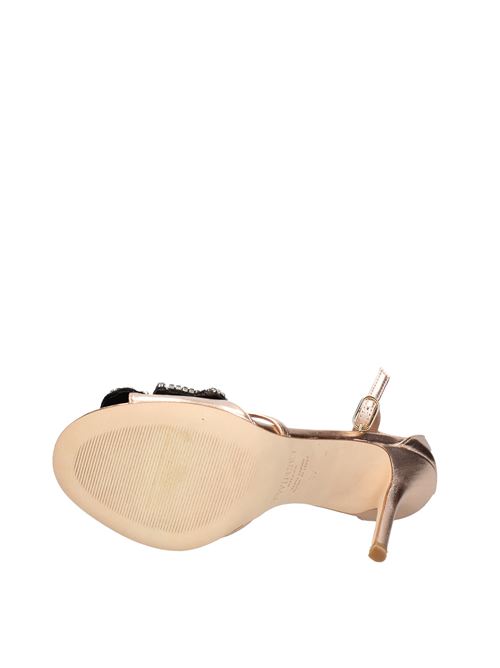 Leather sandals. TWINSET | VD0268ORO ROSA