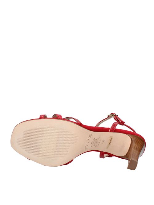 Leather sandals UNISA | VD1289ROSSO