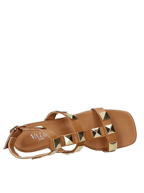 Leather sandals VALINI | VD0783COGNAC