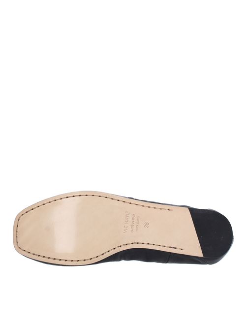 Leather ballet flats VIC MATIE' | 1A4004DNERO