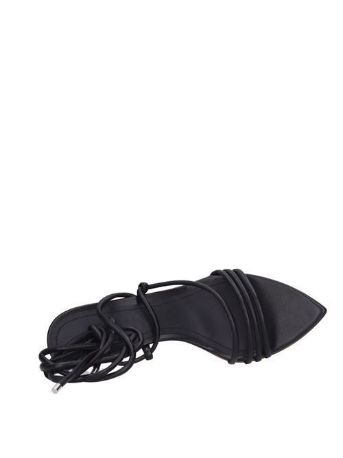 Leather sandals 3JUIN | 323SC016.J.0770997NERO