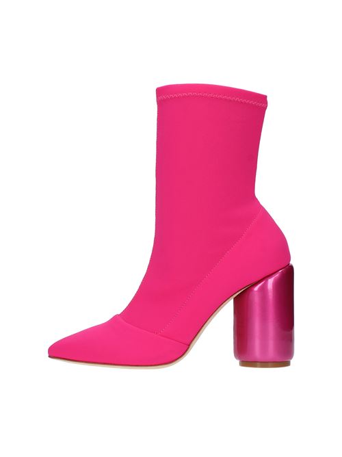 Fabric ankle boots ABSE-E'L | AS101FUXIA