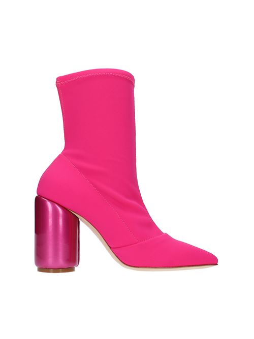Fabric ankle boots ABSE-E'L | AS101FUXIA