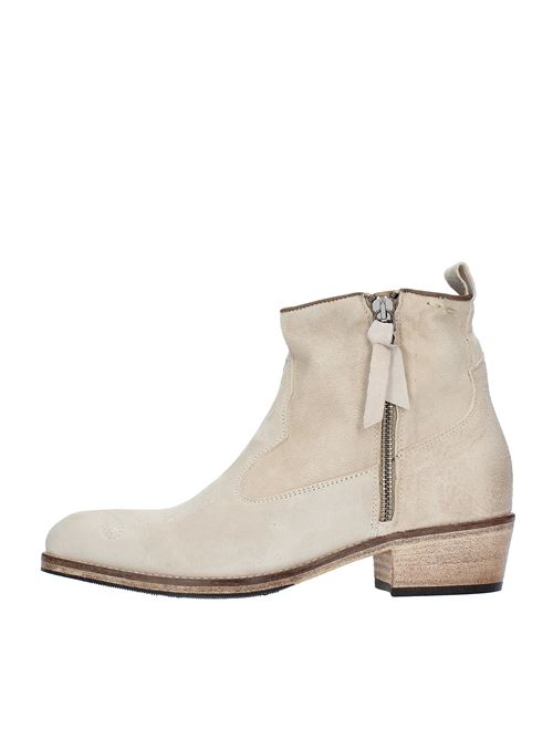 Suede Texan ankle boots ALEXANDER HOTTO | 57635 OLIVERBEIGE