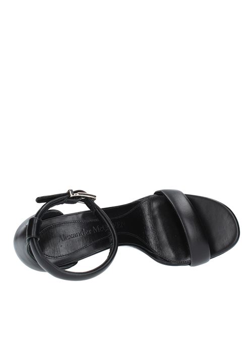 Leather sandals ALEXANDER MCQUEEN | 700080 W1C71 1081NERO