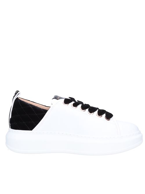 Leather and textile sneakers ALEXANDER SMITH | E1D 18WBK WEMBLEYBIANCO-NERO