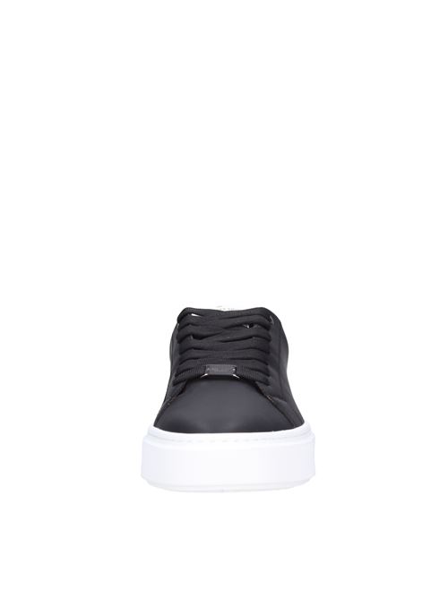 Leather and faux leather sneakers ALEXANDER SMITH | N1U 10BWT LONDONNERO-BIANCO