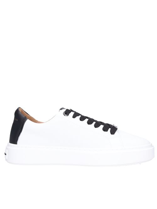 Leather and faux leather sneakers ALEXANDER SMITH | N1U 10WBK LONDONBIANCO-NERO
