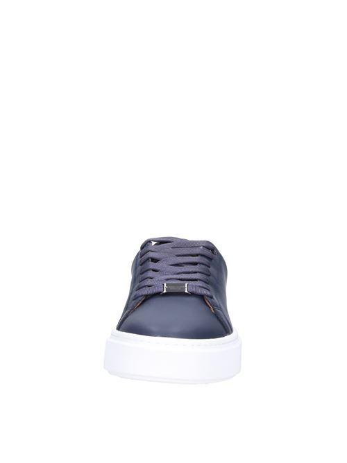 Leather and faux leather sneakers ALEXANDER SMITH | N1U 12BLE LONDONBLU
