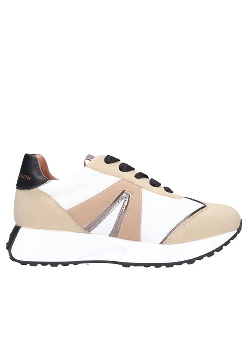 Leather and textile sneakers ALEXANDER SMITH | P1D 62WSD PICCADILLYBIANCO-SABBIA