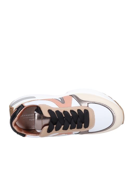 Sneakers in ecopelle ALEXANDER SMITH | S1D 61WST HYDEBIANCO-SABBIA-RUGGINE