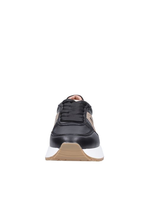 Eco-leather and fabric sneakers ALEXANDER SMITH | S1D 62BGD HYPENERO-ORO