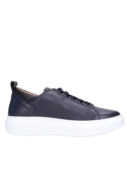 Leather and faux leather trainers ALEXANDER SMITH | W1U 80BLE WEMBLWYBLU