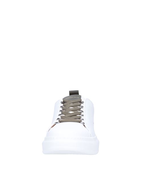 Leather and faux leather trainers ALEXANDER SMITH | W1U 80WMT WEMBLEYBIANCO-MILITARE