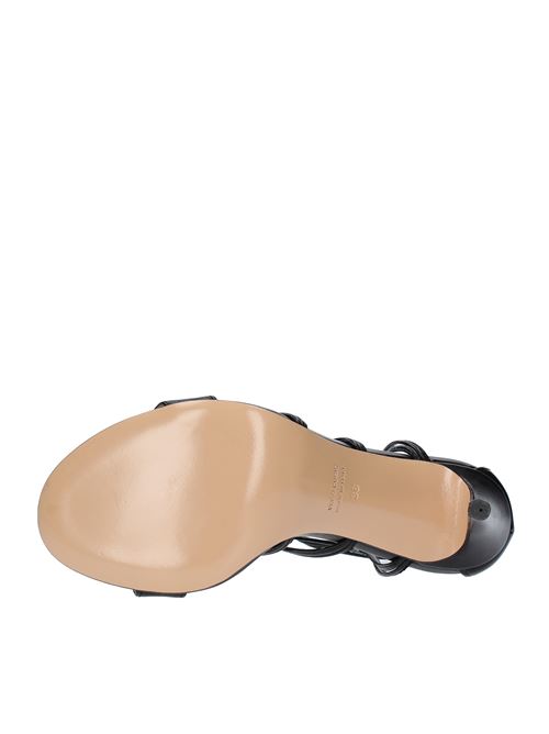 Nappa leather sandals ANNA F. | 3411NERO