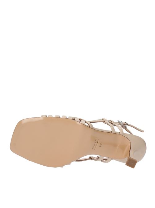 Nappa leather sandals ANNA F. | 3629 NAPPAGESSO