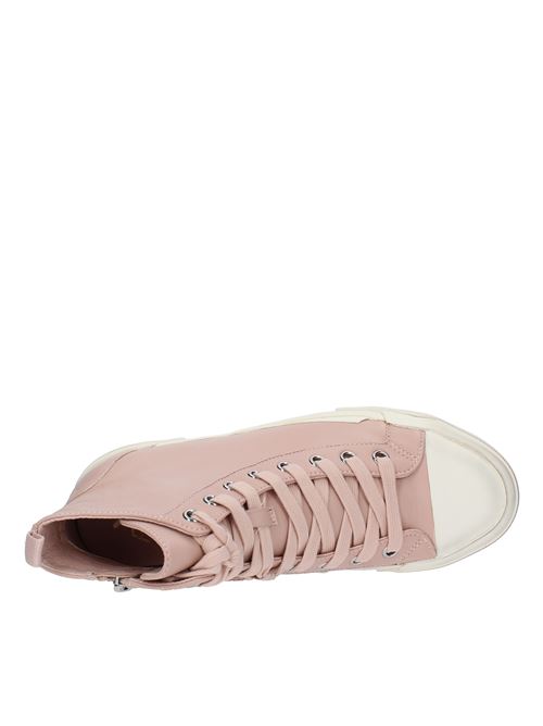 Sneakers alte modello GHIBLY BIS in pelle ASH | GHIBLY BISPINKSALT
