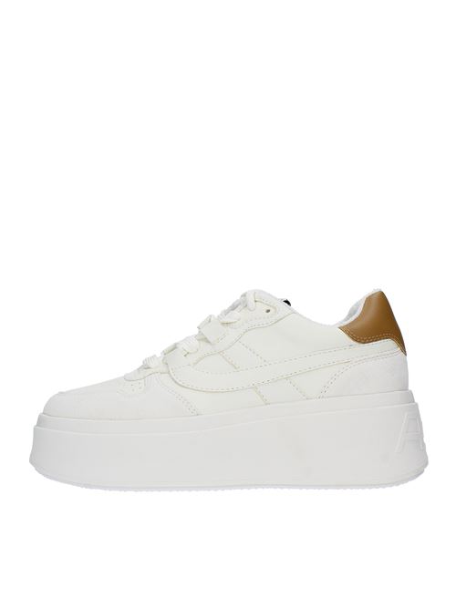 MATCH trainers in leather ASH | MATCHBIANCO-MARRONE