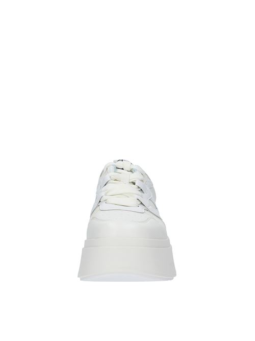 MATCH trainers in leather ASH | MATCHPELLE BIANCO-CELESTE