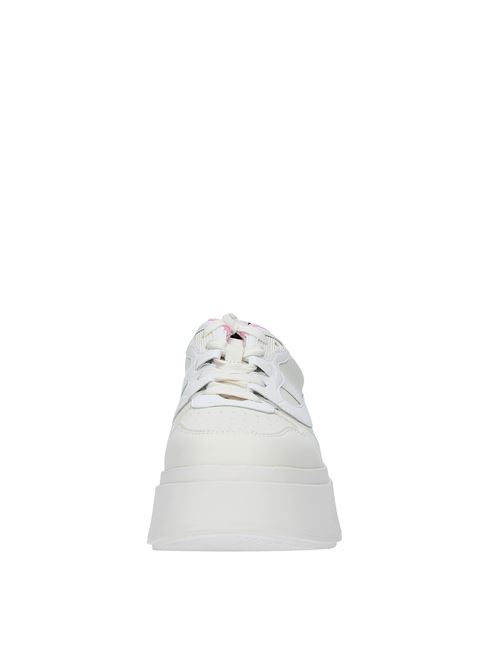 Sneakers modello MATCH in pelle ASH | MATCHPELLE BIANCO-FUXIA