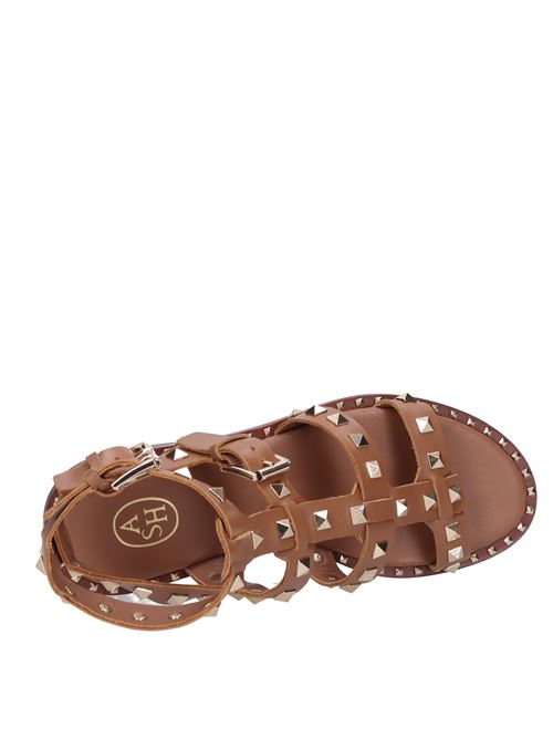 Flat leather sandals ASH | PACIFICNEW CINNAMON