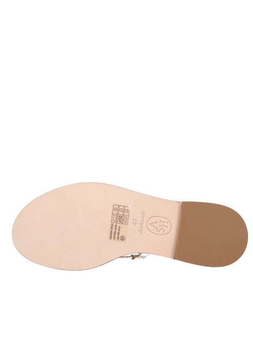 Flat leather sandals ASH | PALOMAORO