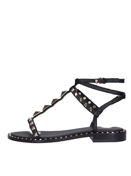 Flat leather sandals ASH | PARTYNERO