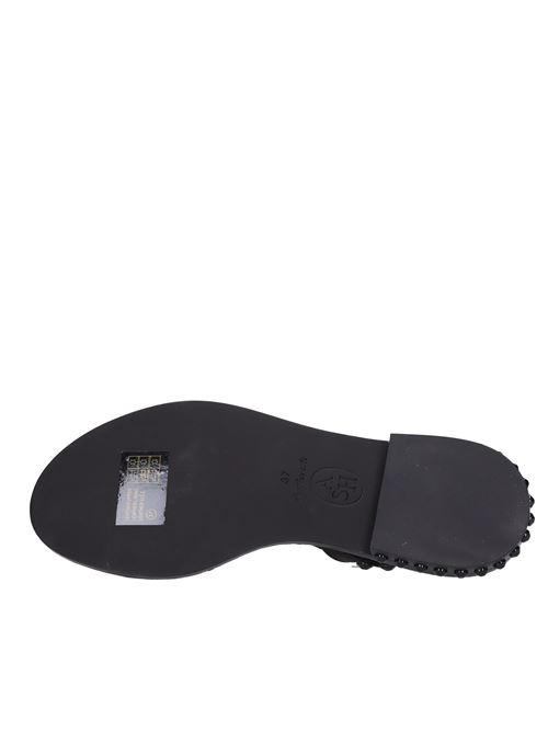 Flat leather sandals ASH | PLAY BISNERO