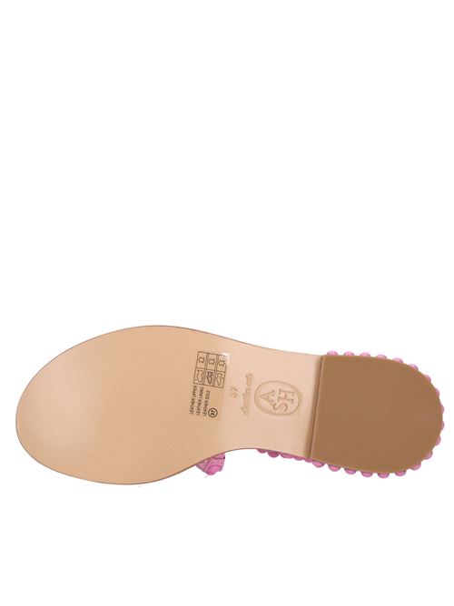 Flat leather sandals ASH | PRECIOUS BISROSA