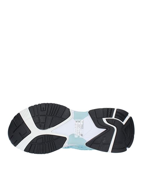 Sneakers modello RACE NET in tessuto. ASH | RACE NETCRYSTAL BLUE