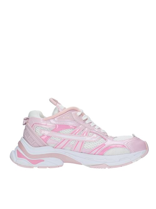 RACE model trainers in faux leather and fabric ASH | RACEPINK