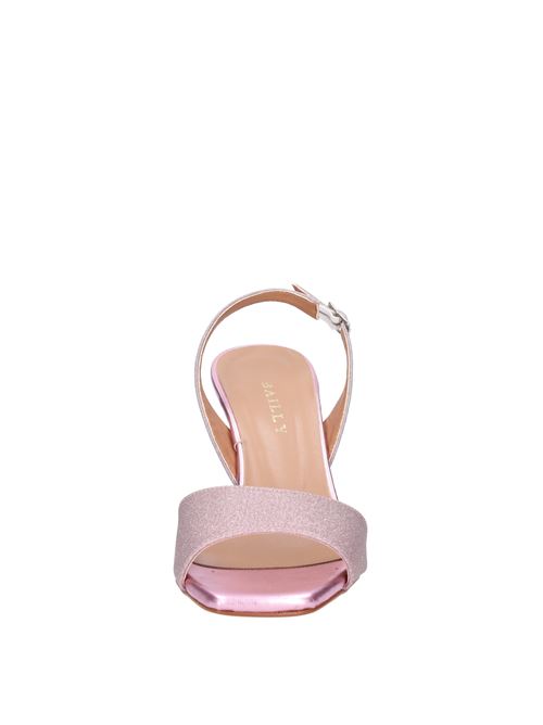 Faux leather and fabric sandals BAILLY | 211L NESCHROSA