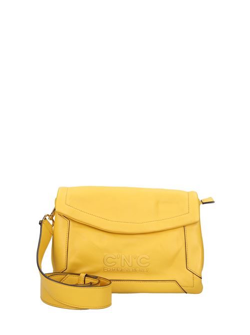 Tracolla New Puffy in pelle C'N'C | CN4069GIALLO