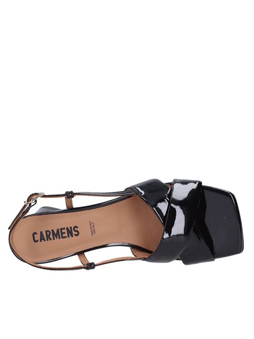 Patent leather sandals CARMENS | 51209 MIRRORNERO