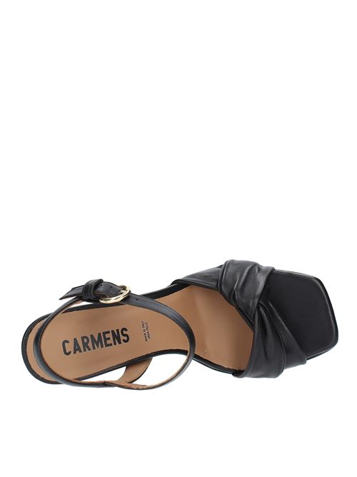 Leather sandals CARMENS | 51285NERO