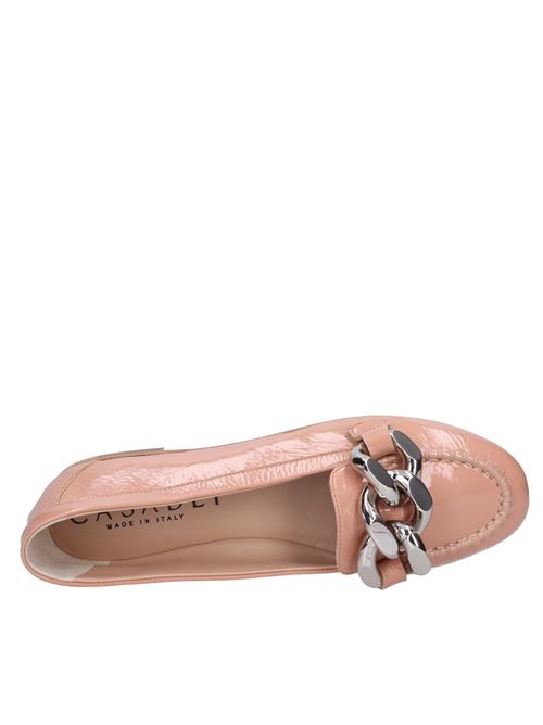Leather loafers CASADEI | 1A251V0101NUDE