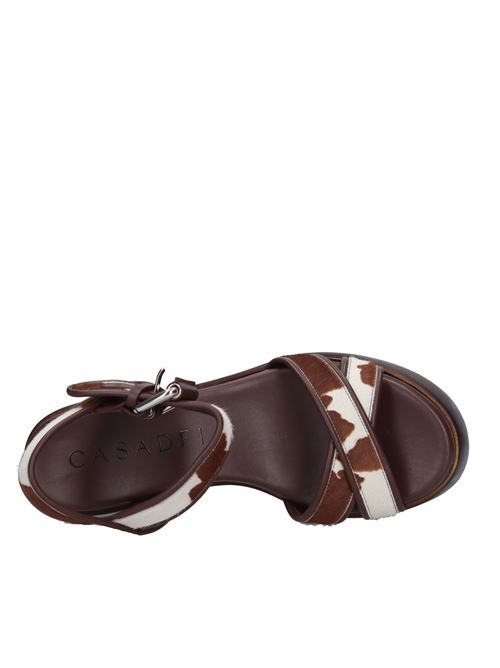 Pony skin sandals CASADEI | 1L025V120GSELLA-MACULATO