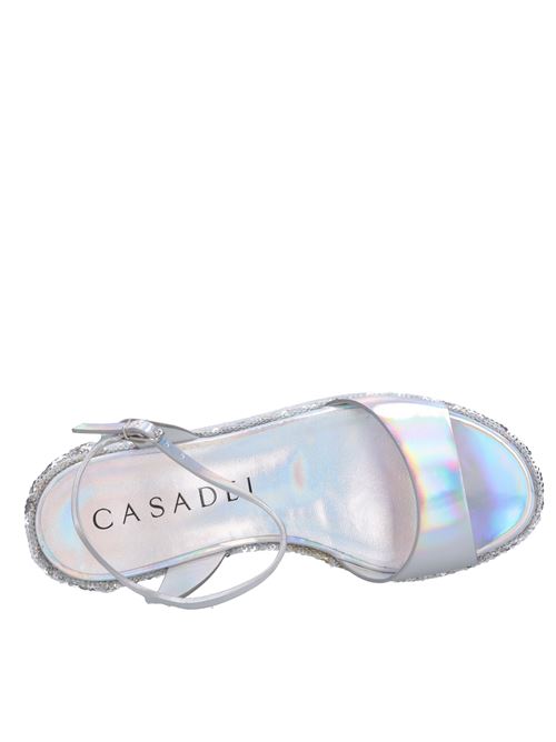 Leather sandals CASADEI | 1L046V0201ARGENTO