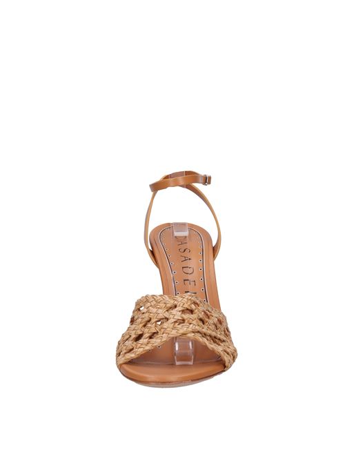 Leather sandals CASADEI | 1L099V1001MARRONE