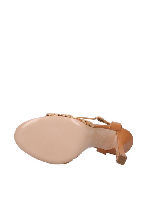 Leather sandals CASADEI | 1L099V1001MARRONE