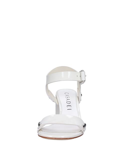 Patent leather sandals CASADEI | 1L107V0801BIANCO