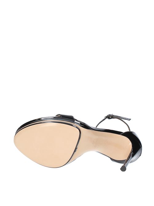 Patent leather sandals CASADEI | 1L562P1201TIFFA9000NERO