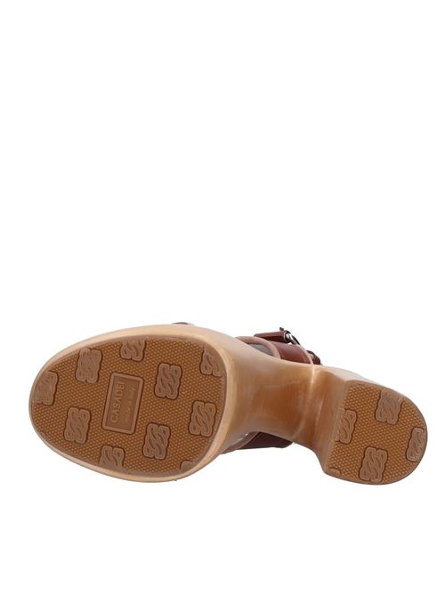 Leather sandals CASADEI | 1L931U160GMarrone
