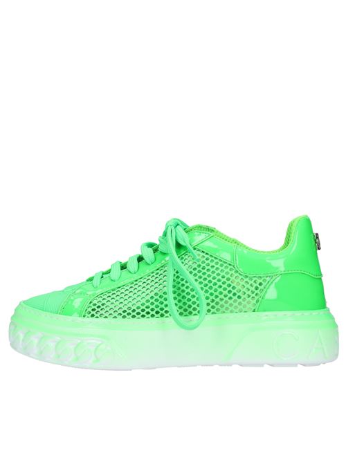 Leather and fabric sneakers CASADEI | 2X948V0201VERDE