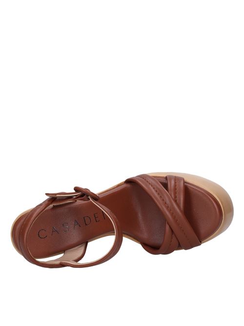 Sandali in pelle CASADEI | CASA142MARRONE