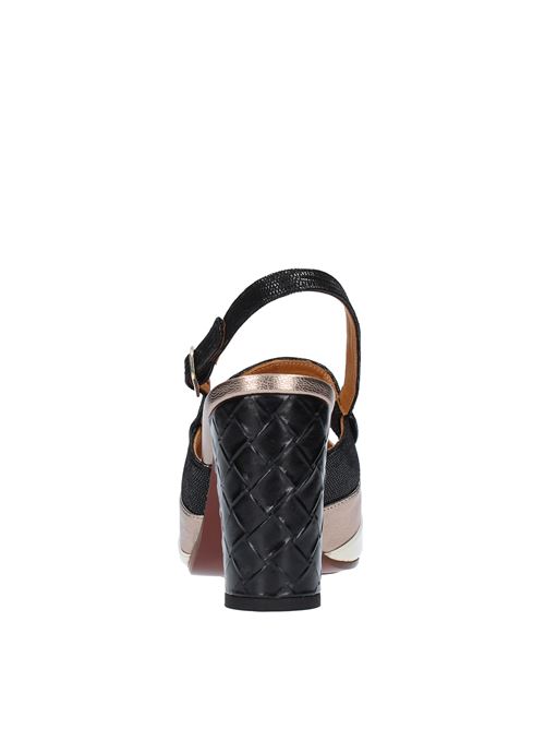 Leather sandals CHIE MIHARA | BELIA-PNERO-PLATINO-BEIGE