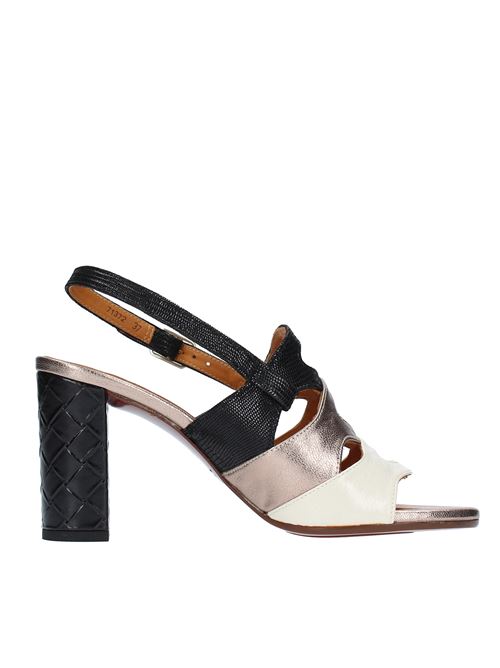 Leather sandals CHIE MIHARA | BELIA-PNERO-PLATINO-BEIGE