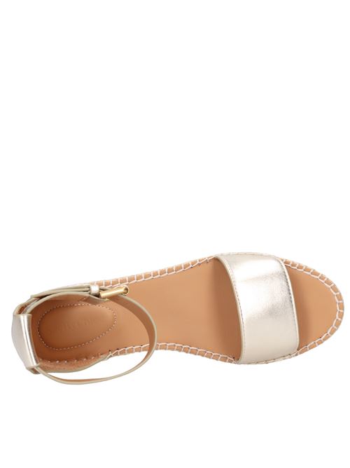 Leather sandals SEE BY CHLOE' | SB32201A 17010PLATINO